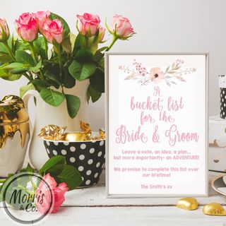 Bucketlist for the Bride & Groom