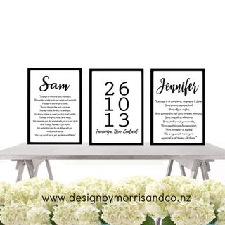 Vows- Set of 3 x