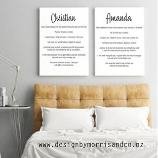 Vow Display Twosome