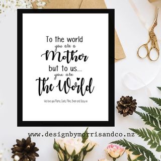 You are the world....