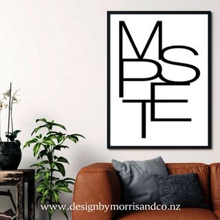 Funky Initials