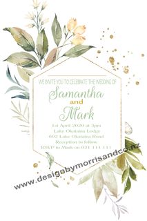 Floral Hex Wedding