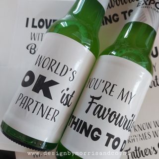 Fathers Day Beer labels (from spouse)