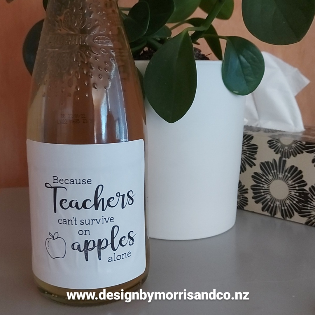 Because Teachers cant survive on apples alone!