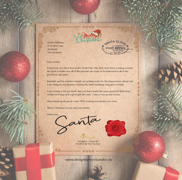 Personalised Santa letter